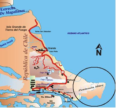 map of peninsula